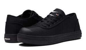 Avenger Mens Blade Low Work Shoes 9 WIDE Black Comp Toe A123 SR EH NIB